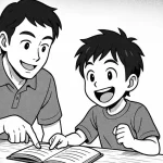 kodomo no machigai gakushuu を見守る親
